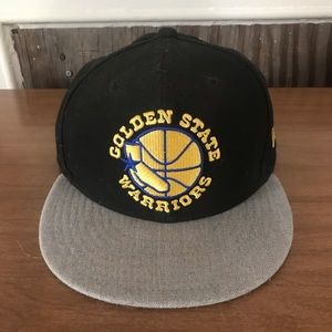 WARRIORS FLAT BILL HAT